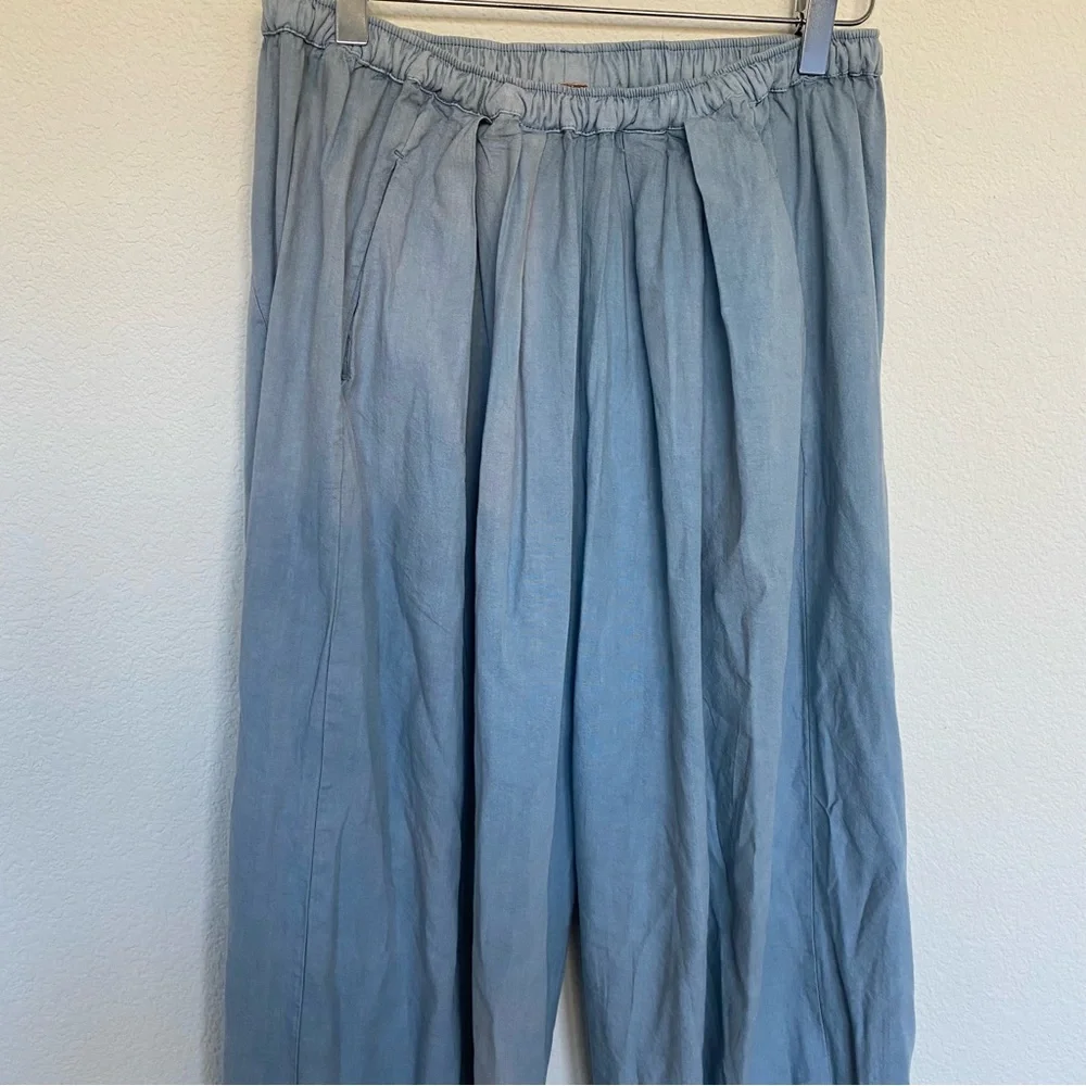 FREE PEOPLE To The Sky Parachute Low-rise Wide Leg Pant in Stormy Weather | XS - Picture 5 of 16